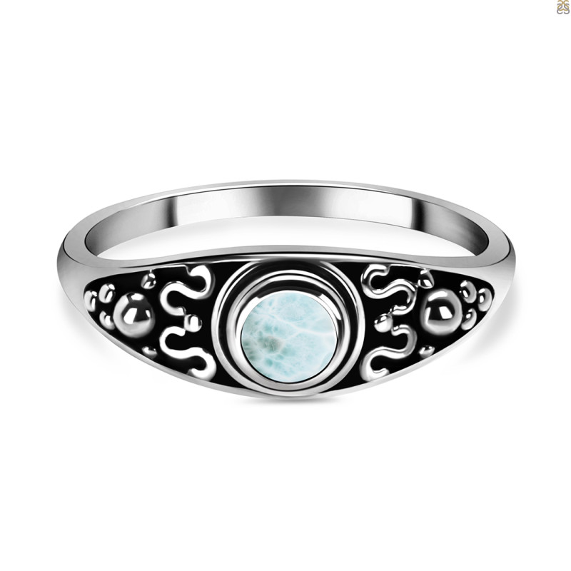 Close Out Larimar Ring LAR-CO-RDR-837.