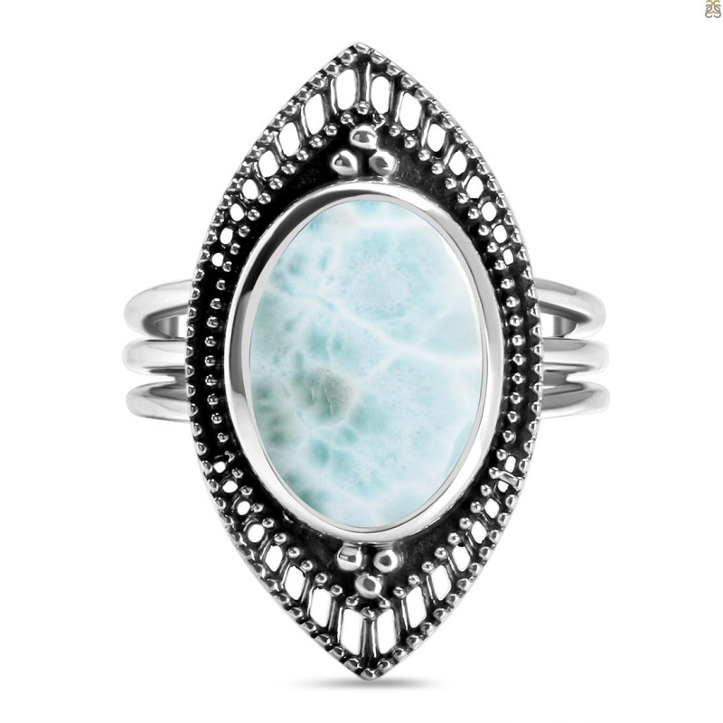 Close Out Larimar Ring LAR-CO-RDR-87.