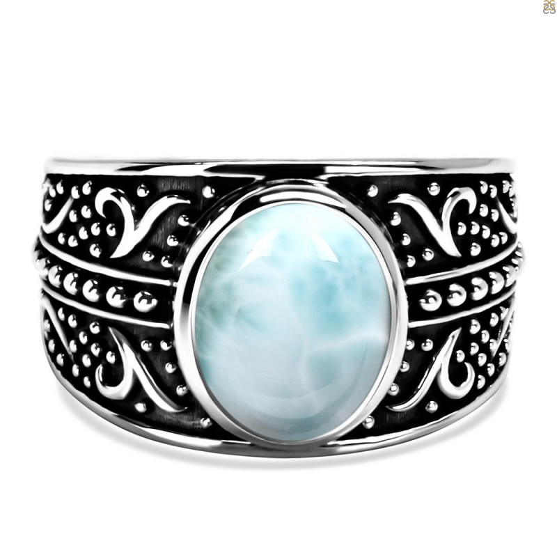 Close Out Larimar Ring LAR-CO-RDR-985.