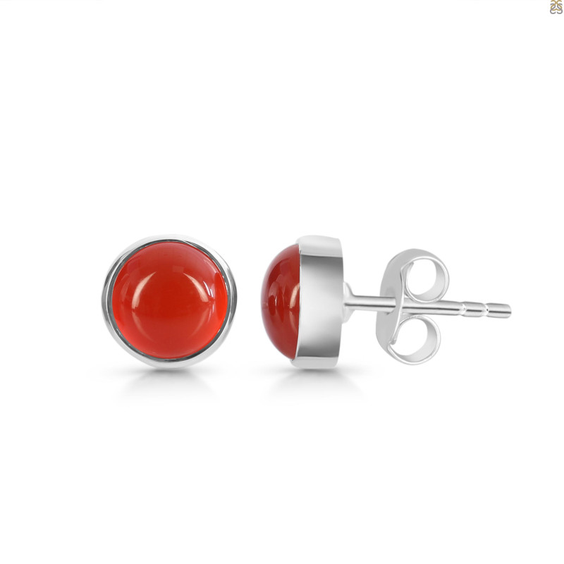 Carnelian Earring-E CRL-3-21