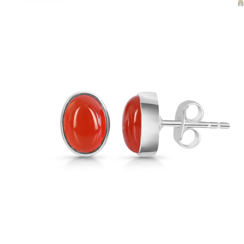 Carnelian Earring-E CRL-3-22