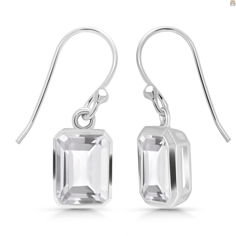 Crystal Quartz Earring