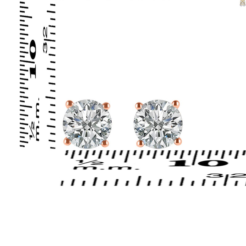 Crystal Stud Earring CST-RDE-1353.