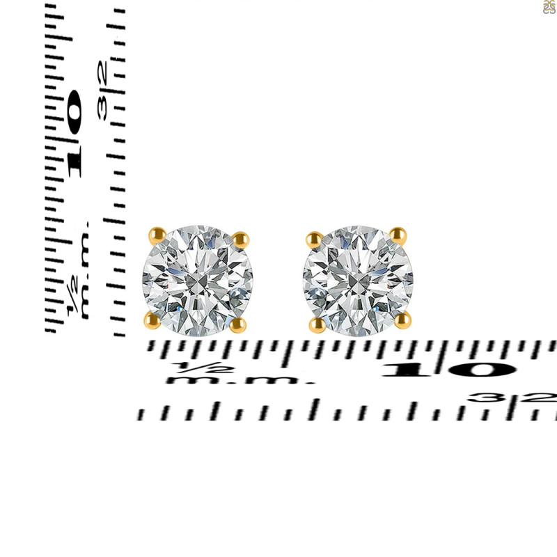 Crystal Stud Earring CST-RDE-1353.