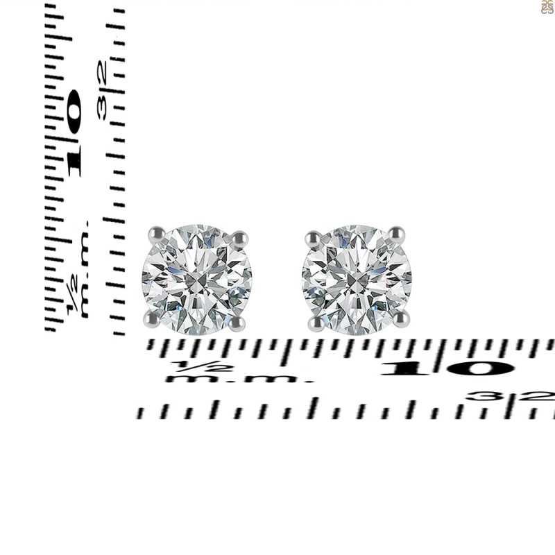 Crystal Stud Earring CST-RDE-1353.