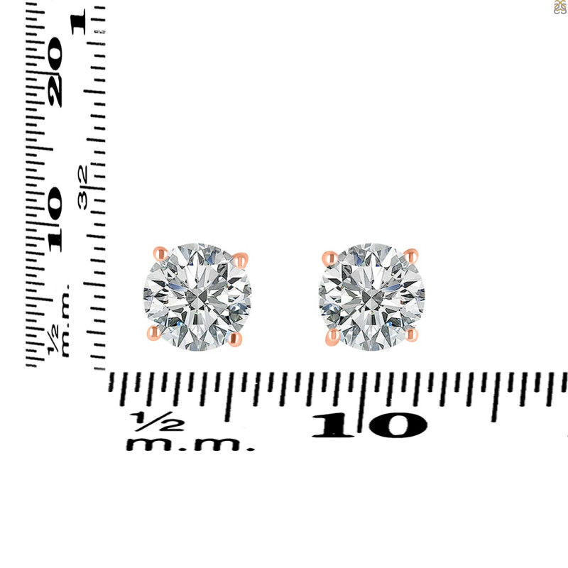 Crystal Stud Earring CST-RDE-1436.