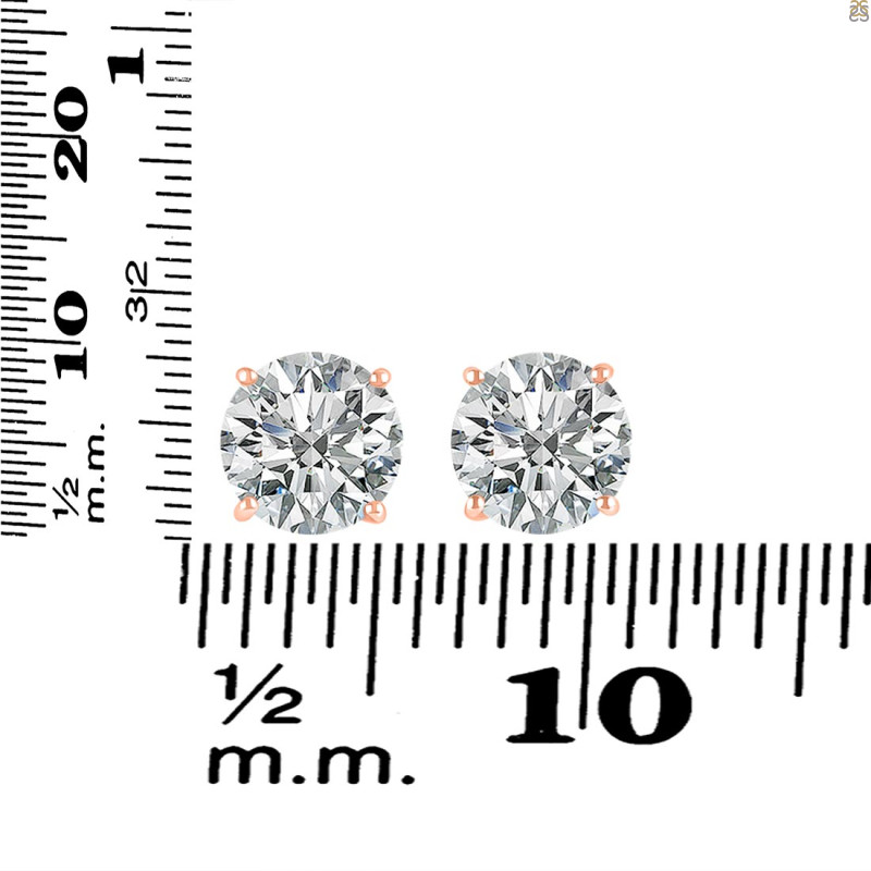 Crystal Stud Earring CST-RDE-1437.
