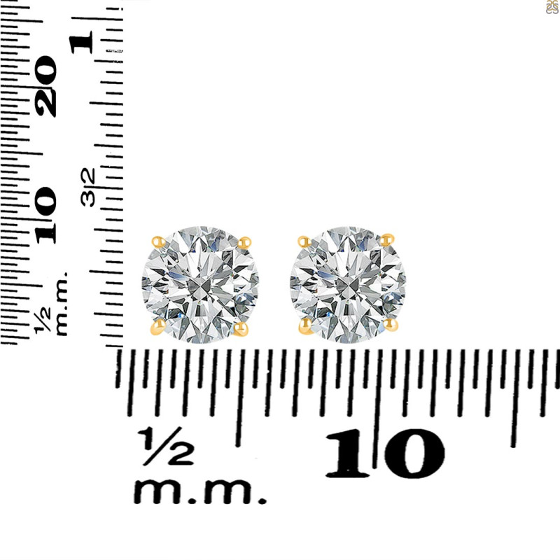 Crystal Stud Earring CST-RDE-1437.