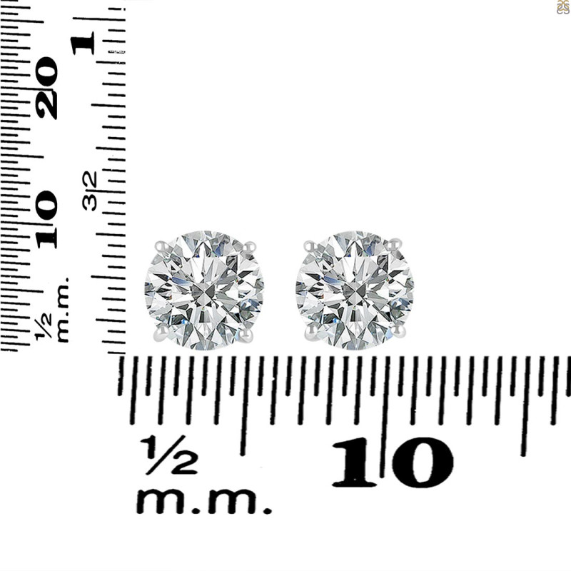 Crystal Stud Earring CST-RDE-1437.