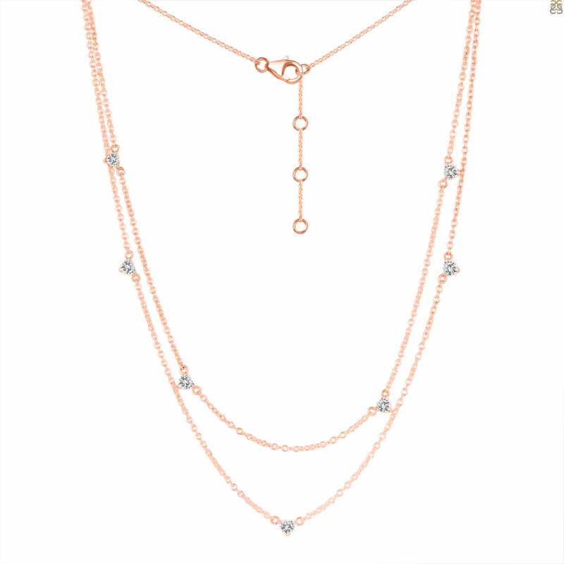 Crystal Necklace CST-RDN-388.