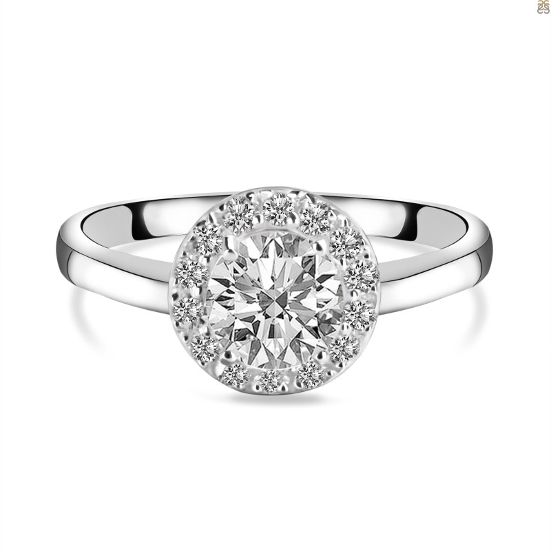 Crystal & White Topaz Ring CST-RDR-1768.