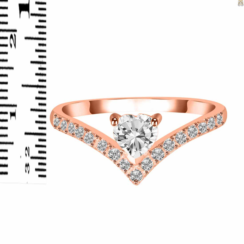 Crystal & White Topaz Ring CST-RDR-2749.