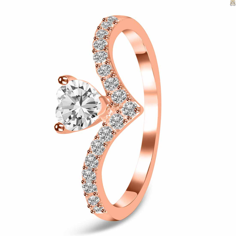 Crystal & White Topaz Ring CST-RDR-2749.
