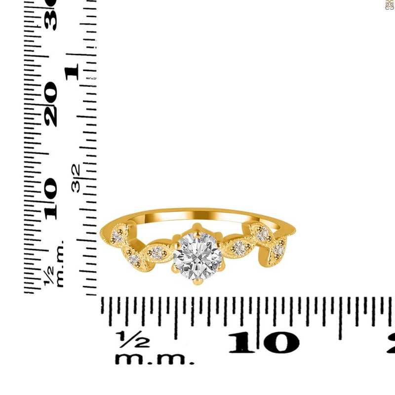 Crystal & White Topaz Ring CST-RDR-2981.