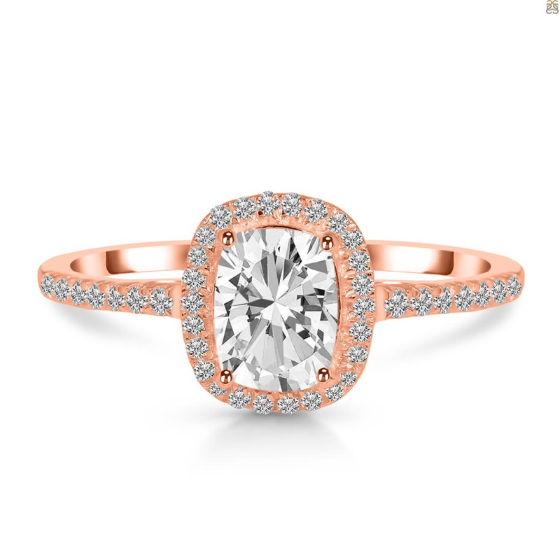 Crystal & White Topaz Ring CST-RDR-3263.