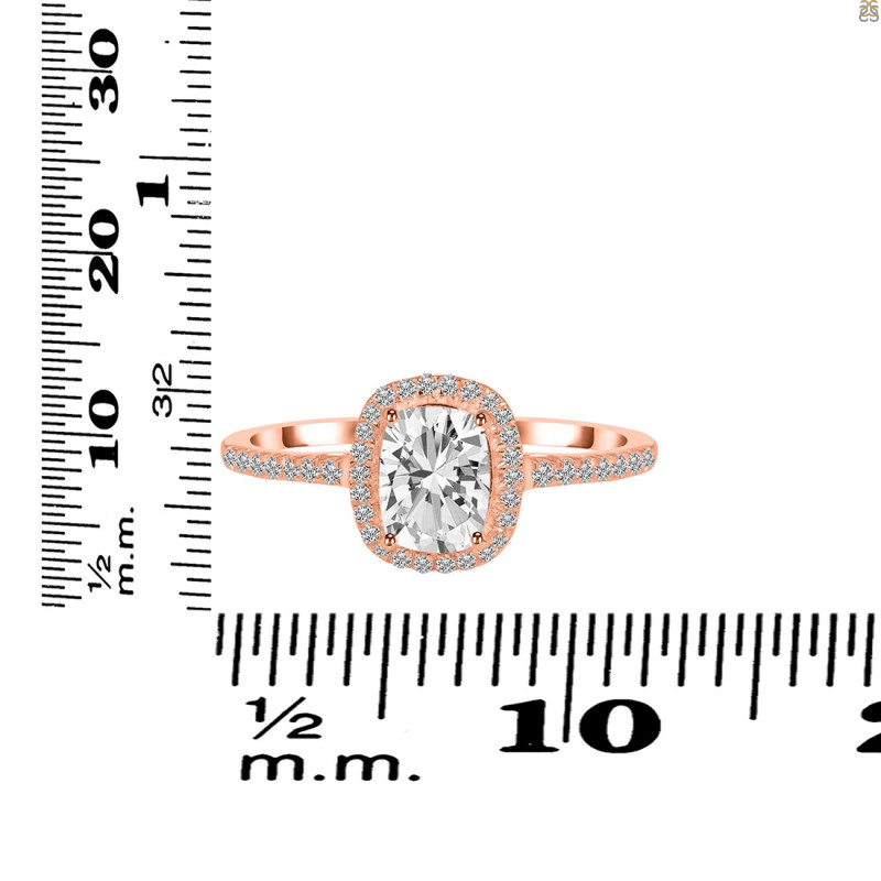 Crystal & White Topaz Ring CST-RDR-3263.