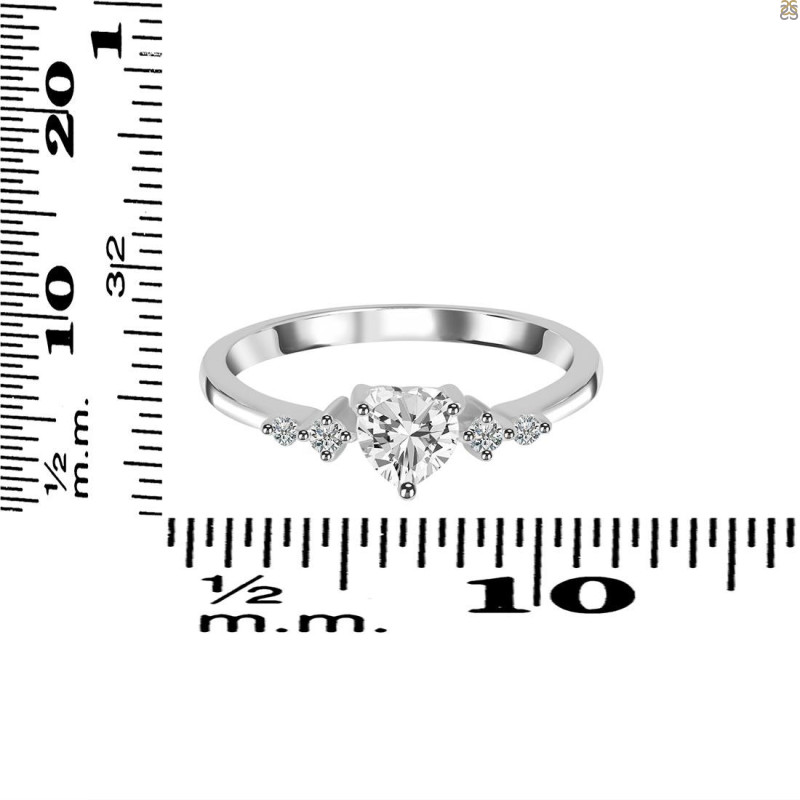 Crystal & White Topaz Ring CST-RR-424.