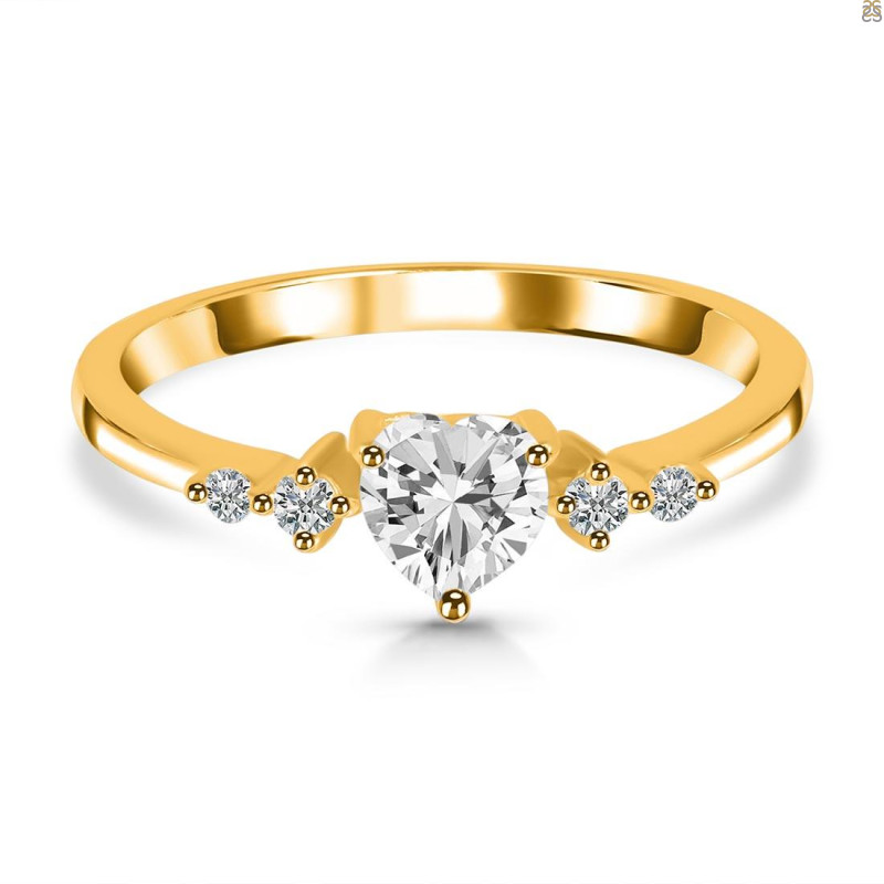 Crystal & White Topaz Ring CST-RR-424.