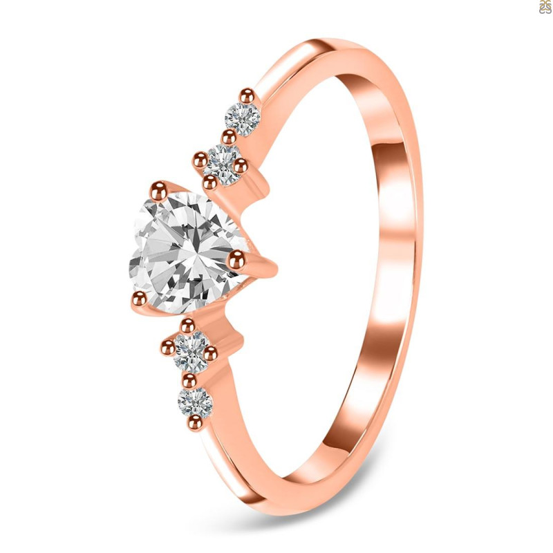Crystal & White Topaz Ring CST-RR-424.