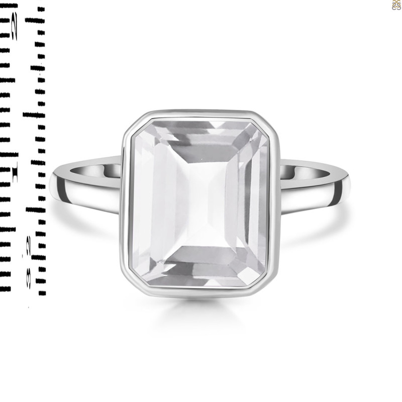 Crystal Quartz Ring CST-RDR-1752.