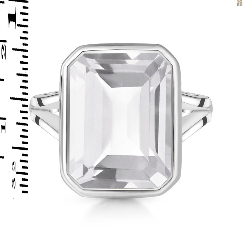 Crystal Quartz Ring CST-RDR-1847.