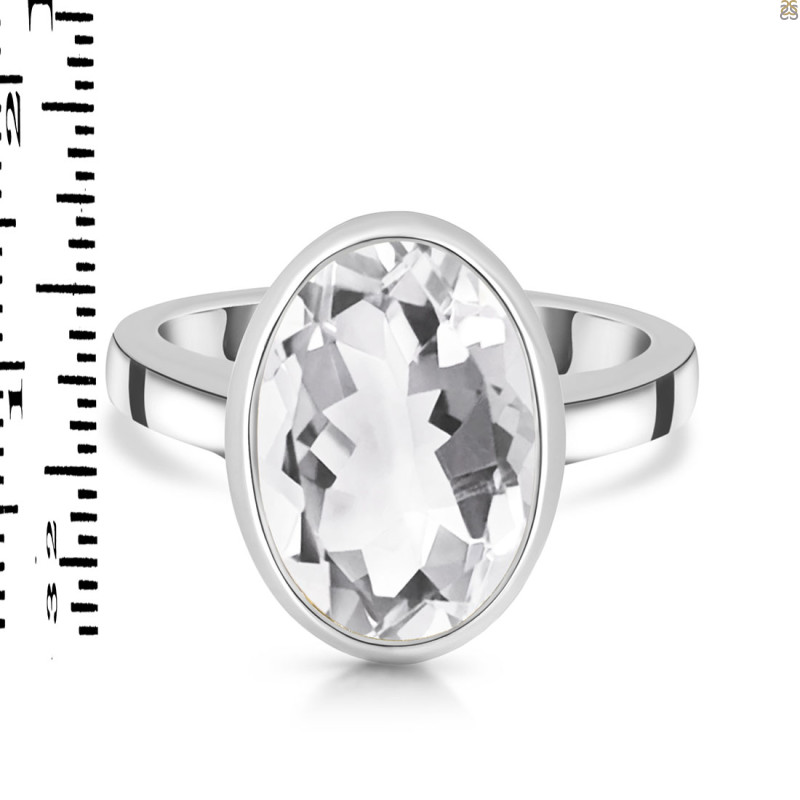 Crystal Quartz Ring CST-RDR-1892.