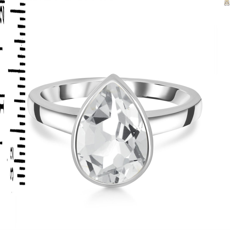 Crystal Quartz Ring CST-RDR-2764.