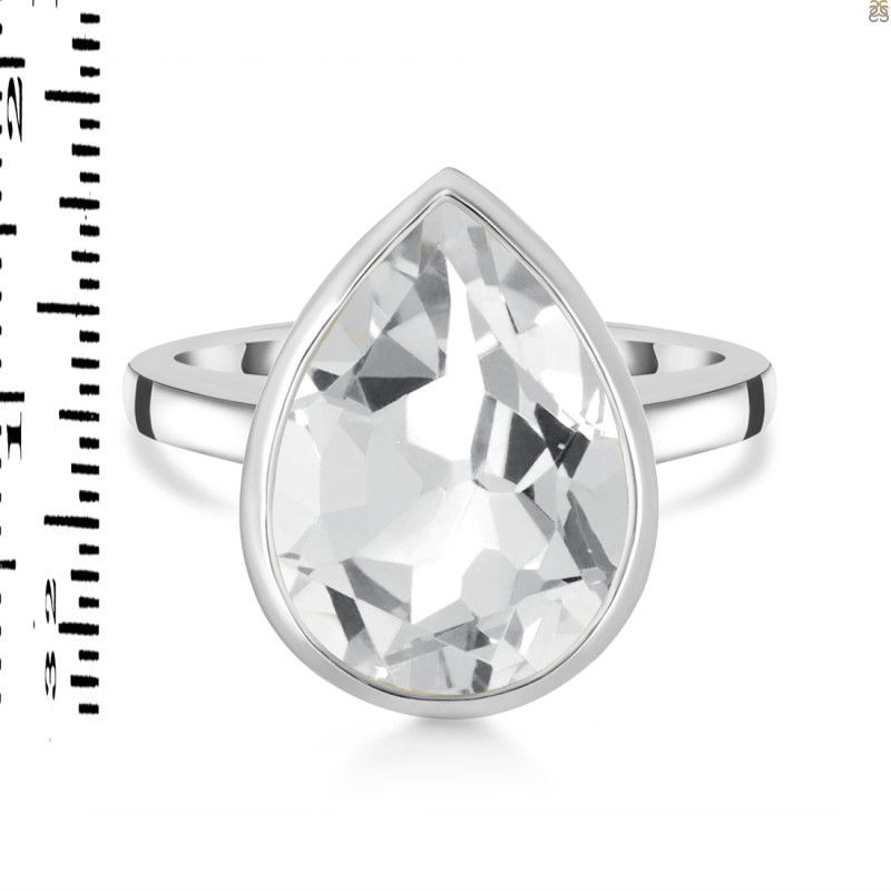 Crystal Quartz Ring CST-RDR-2855.