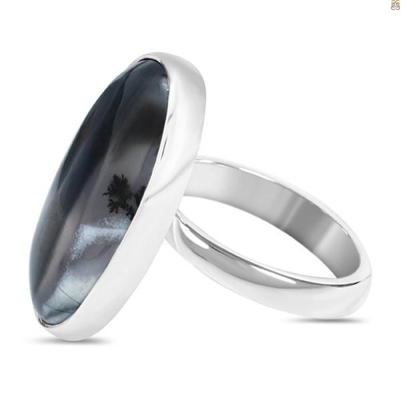 Dendritic Agate Adjustable Ring-ADJ-R DDA-2-152