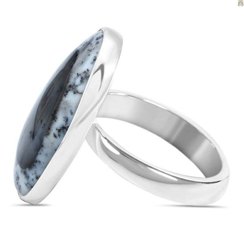Dendritic Agate Adjustable Ring-ADJ-R DDA-2-161