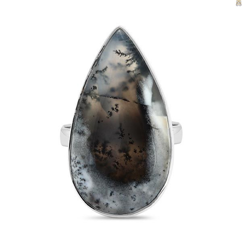 Dendritic Agate Adjustable Ring-ADJ-R DDA-2-174
