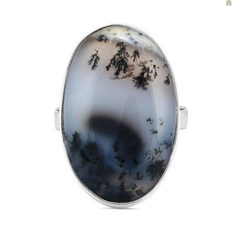 Dendritic Agate Adjustable Ring-ADJ-R DDA-2-176