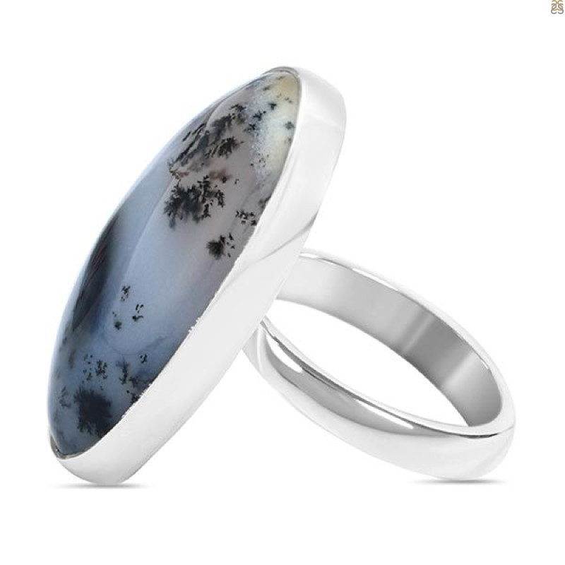 Dendritic Agate Adjustable Ring-ADJ-R DDA-2-176