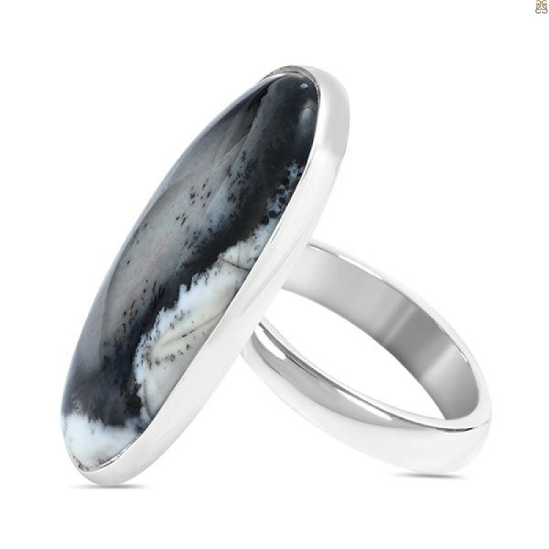 Dendritic Agate Adjustable Ring-ADJ-R DDA-2-187