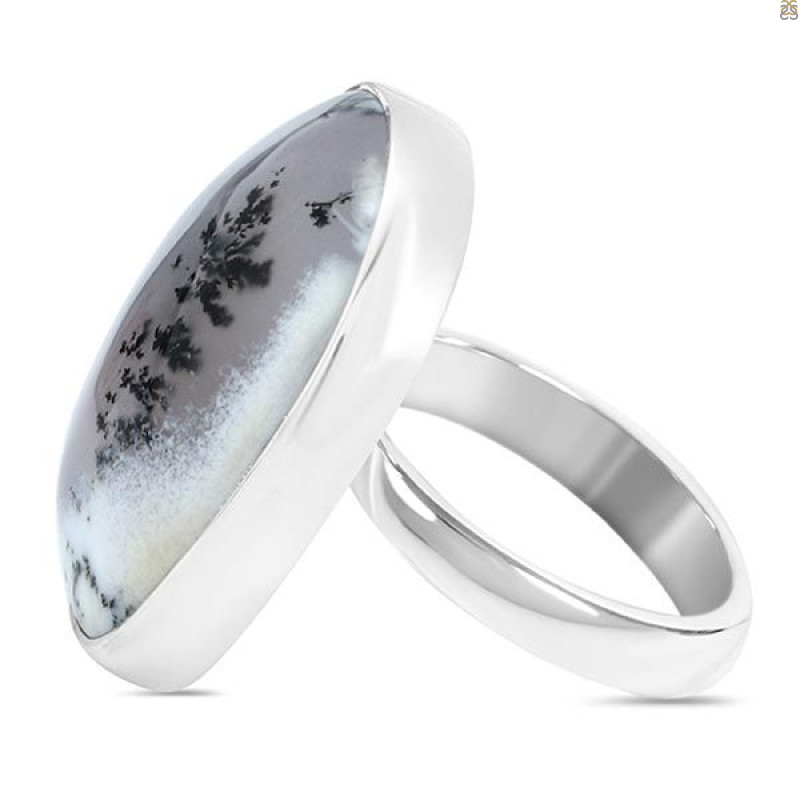 Dendritic Agate Adjustable Ring-ADJ-R DDA-2-188