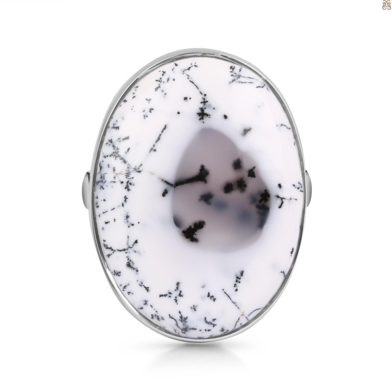 Dendritic Agate Adjustable Ring-ADJ-R DDA-2-225