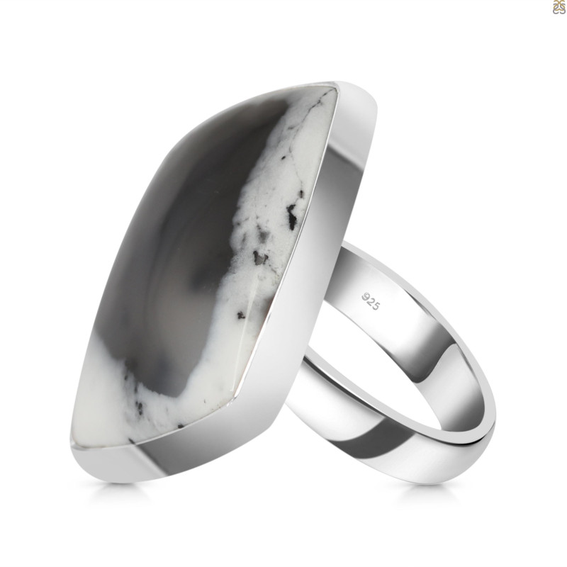 Dendritic Agate Adjustable Ring-ADJ-R DDA-2-243