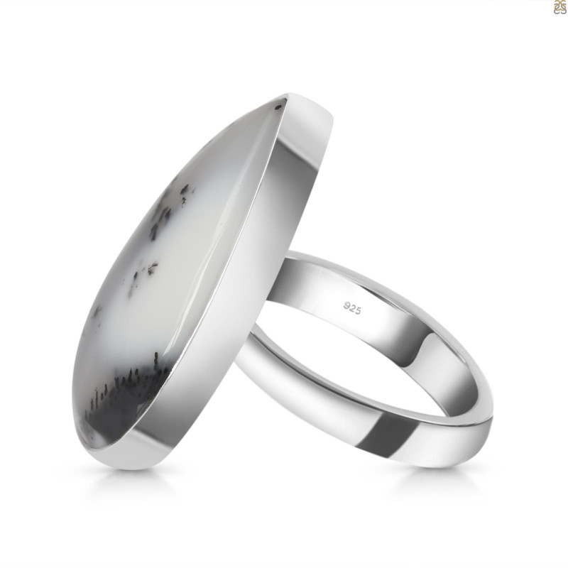 Dendritic Agate Adjustable Ring-ADJ-R DDA-2-244