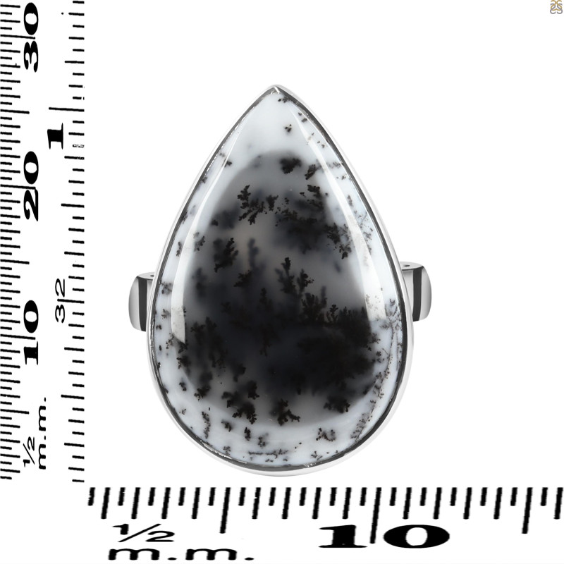 Dendritic Agate Adjustable Ring-ADJ-R DDA-2-245