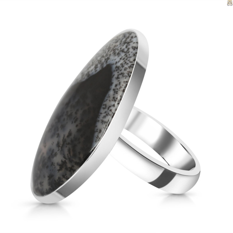 Dendritic Agate Adjustable Ring-ADJ-R DDA-2-249