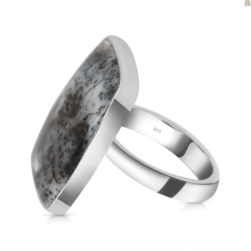 Dendritic Agate Adjustable Ring-ADJ-R DDA-2-250