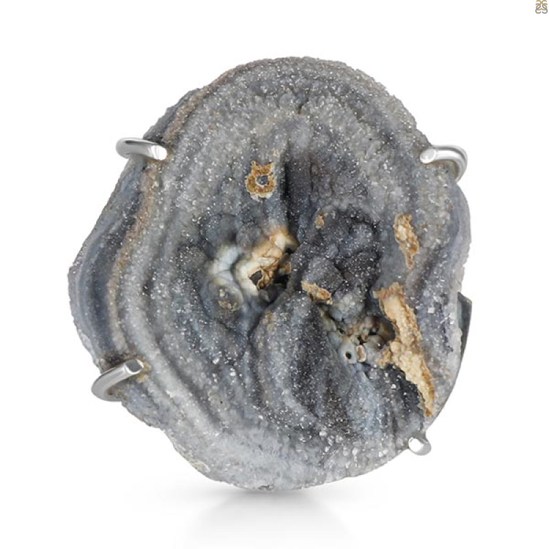 Desert Druzy Adjustable Ring-R DDZ-2-10