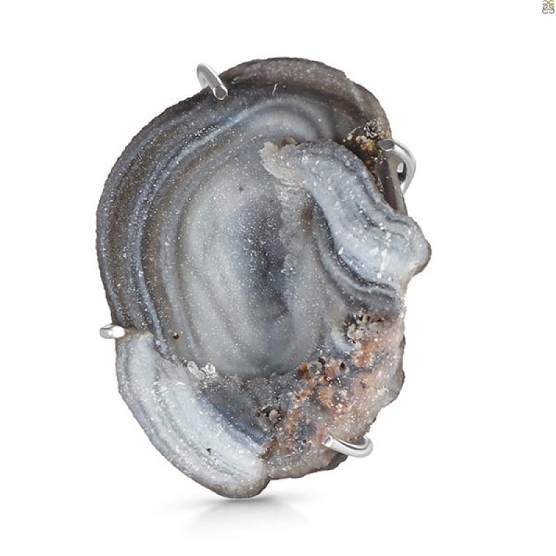 Desert Druzy Adjustable Ring-R DDZ-2-15
