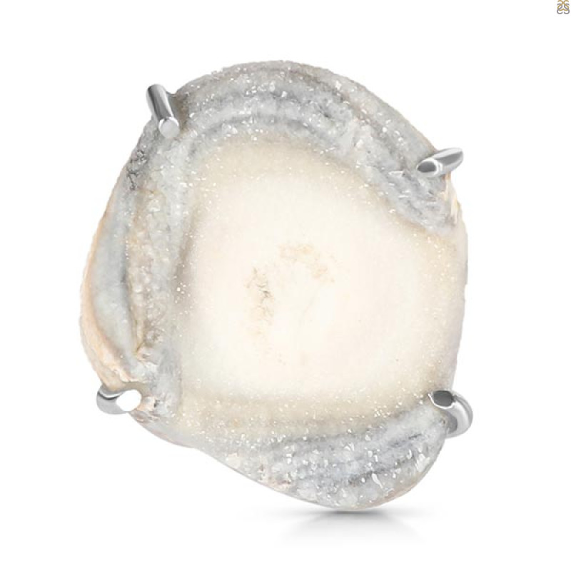 Desert Druzy Adjustable Ring-R DDZ-2-20