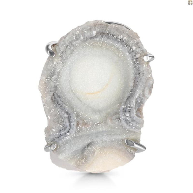 Desert Druzy Adjustable Ring-R DDZ-2-30