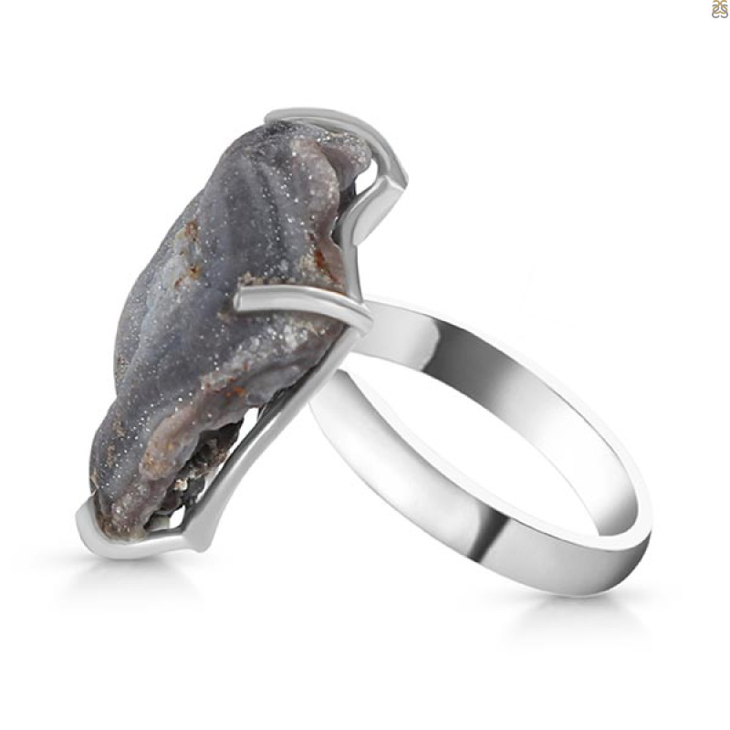 Desert Druzy Adjustable Ring-R DDZ-2-31