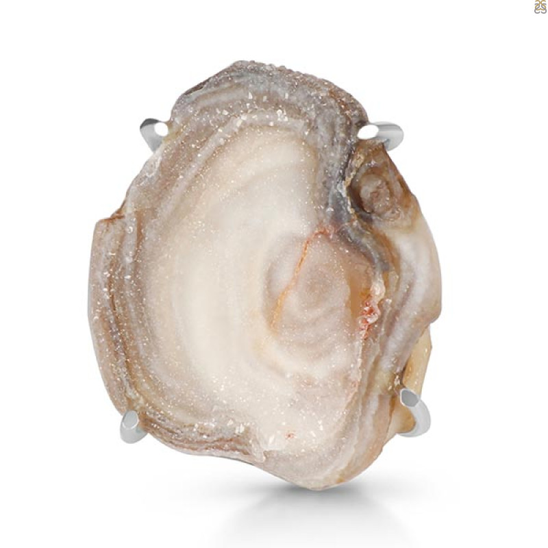 Desert Druzy Adjustable Ring-R DDZ-2-8