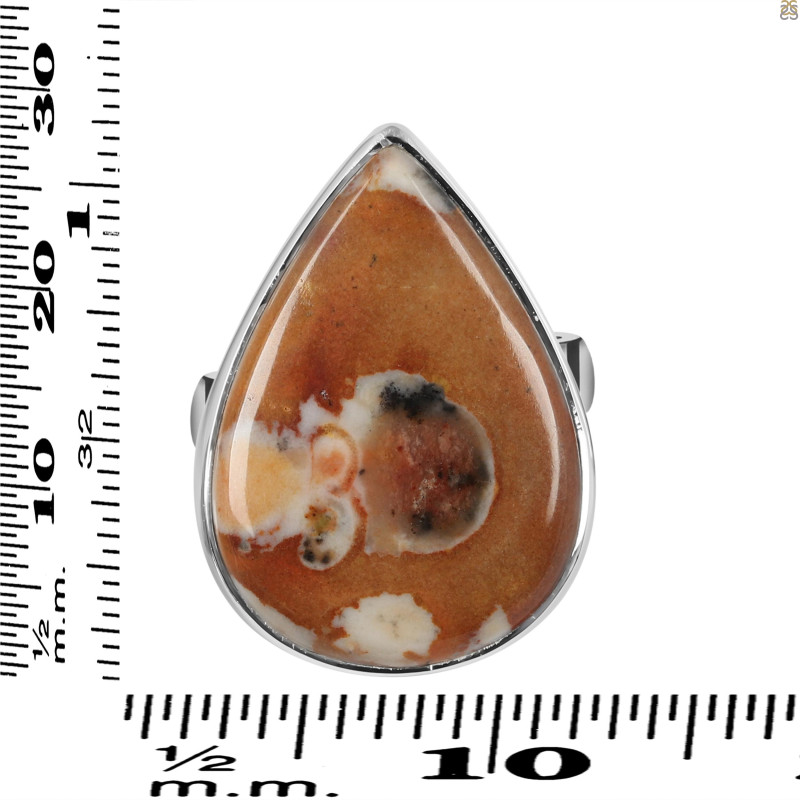 Deerfawn Jasper Adjustable Ring-ADJ-R DFJ-2-62