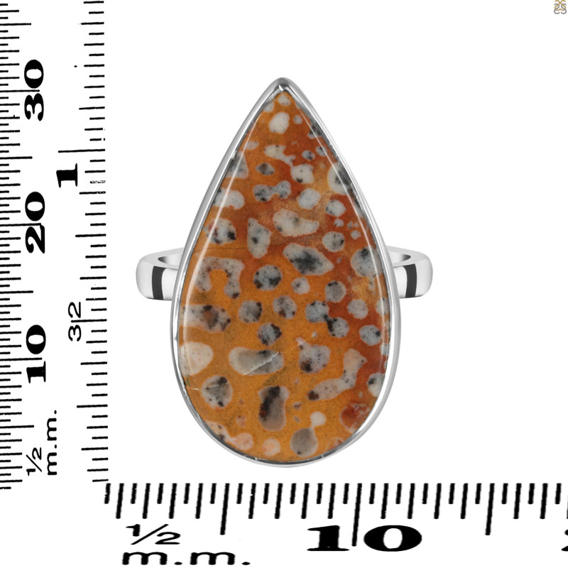 Deerfawn Jasper Adjustable Ring-ADJ-R DFJ-2-76