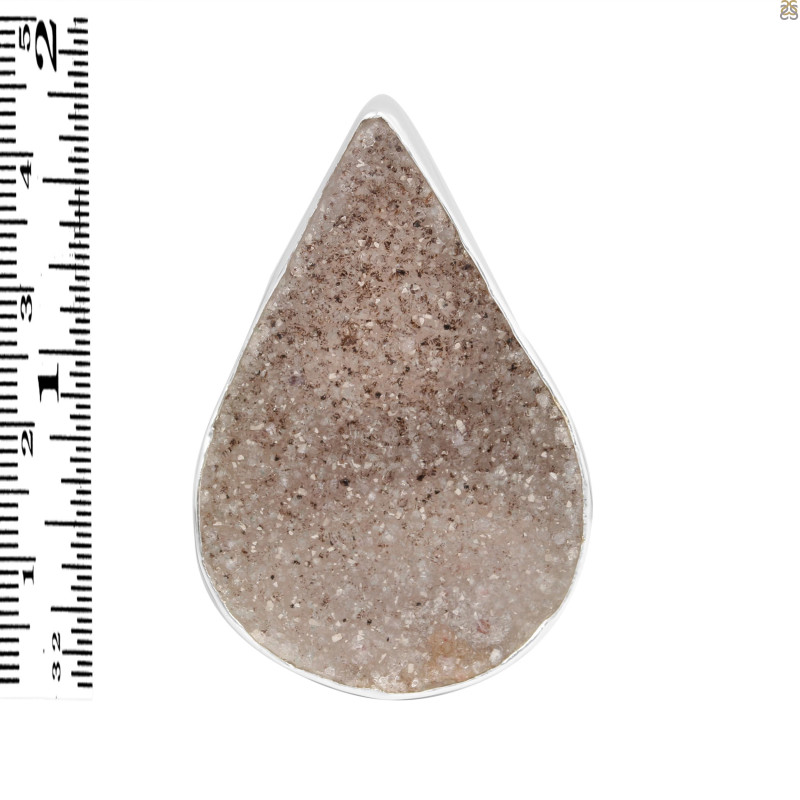 Natural Druzy Adjustable Ring-ADJ-R DRZ-2-1